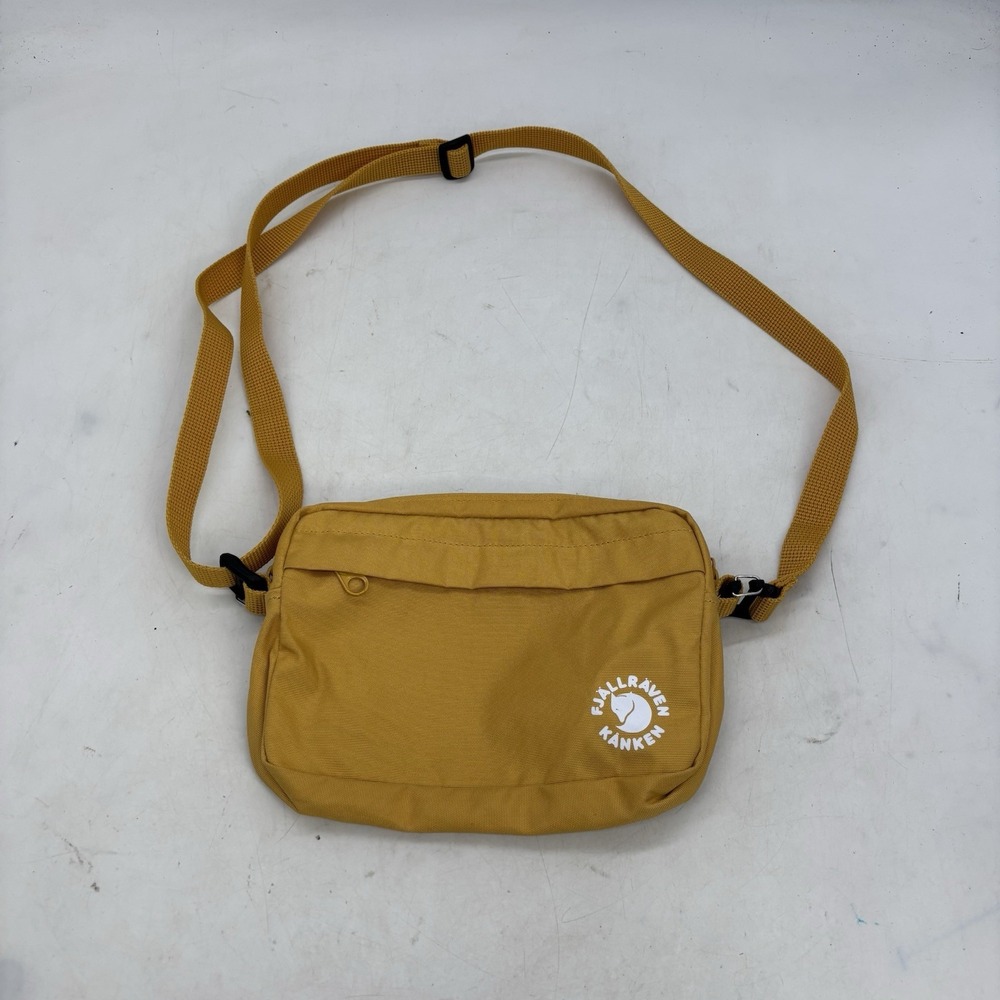 Fjallraven 23526 Kanken Pocket Crossbody Bag Attach to Backpack YELLOW